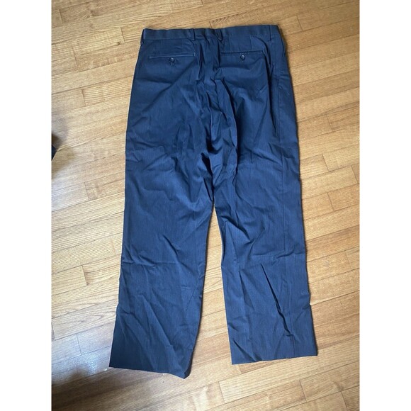 Banana Republic Dress Chino Pants Men's 33x32 Navy Pinstripe Cotton Blend - Picture 4 of 4